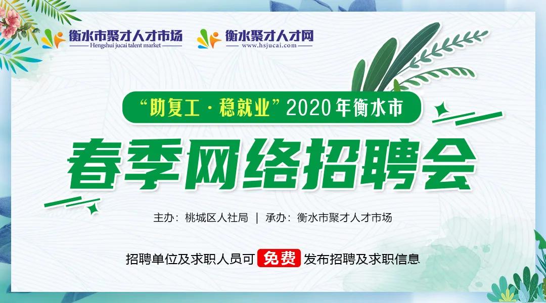 衡水市最新招聘信息汇总